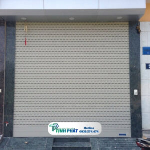 Cửa Cuốn Nhôm Khe Thoáng Giảm Tiếng Ồn CC04