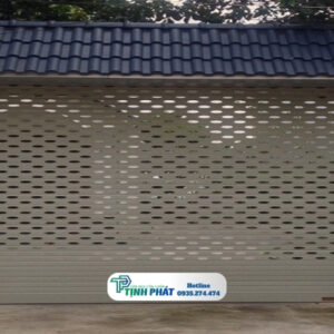 Cửa Cuốn Nhôm Siêu Khe Thoáng CC07