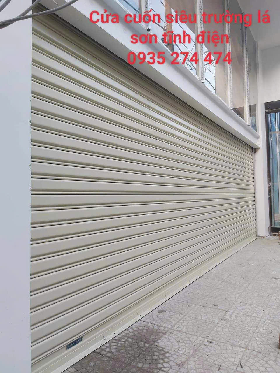 Cửa Cuốn Siêu Trường Lá Sơn Tĩnh Điện