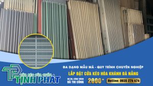 Lap dat cua keo Hoa Khanh Da Nang