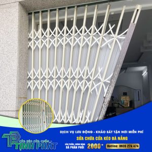 Sửa chữa cửa kéo Đà Nẵng: Dịch vụ lưu động - Khảo sát tận nơi miễn phí